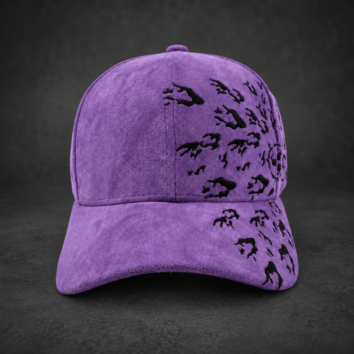 Curse Mark - Purple Suede Hat