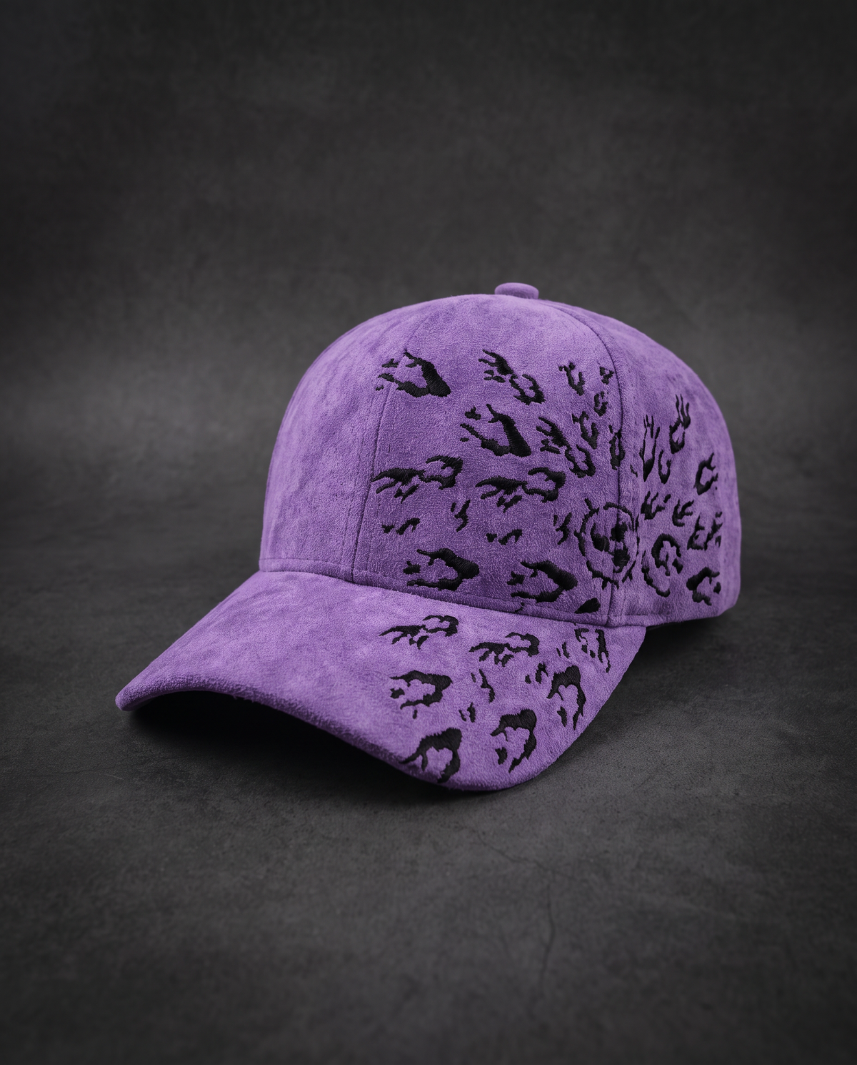 Curse Mark - Purple Suede Hat